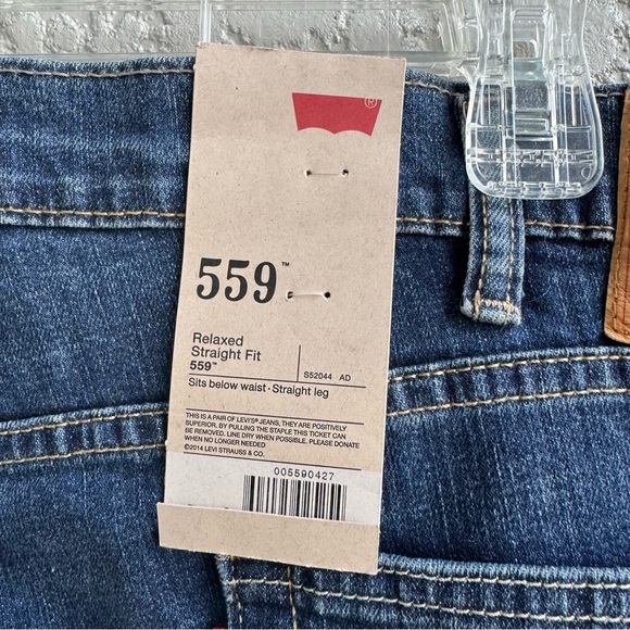 Levi's 559™ Men's 42x30 Blue Jeans - Picture 3 of 4